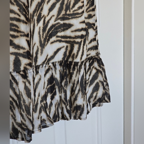 Talbots Zebra Animal Print Sheath Dress Lined NEW Size 8 - Picture 5 of 7